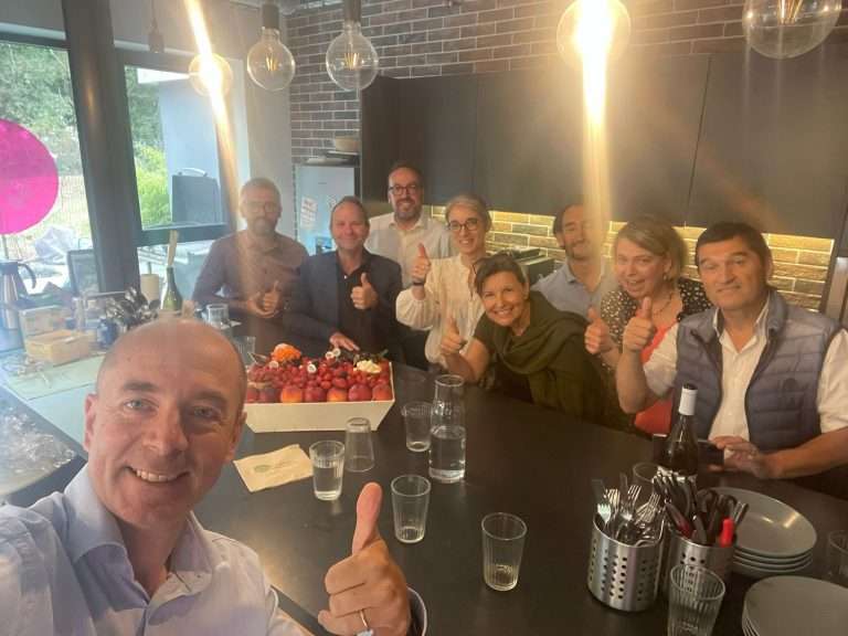 l'équipe 1nspire sait partager de bons moments