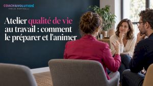 Discussion entre collègues lors d’un atelier sur la qualité de vie au travail