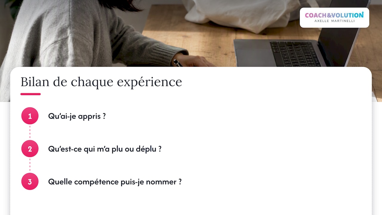 Étape 4 : acquérir de l'expérience, même sans « vrai » poste — overview diagram